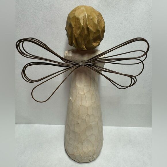 Vintage Willow Tree Angel of Wishes Figurine DemDaco 2000 Susan Lordi 5.5” - Picture 2 of 3